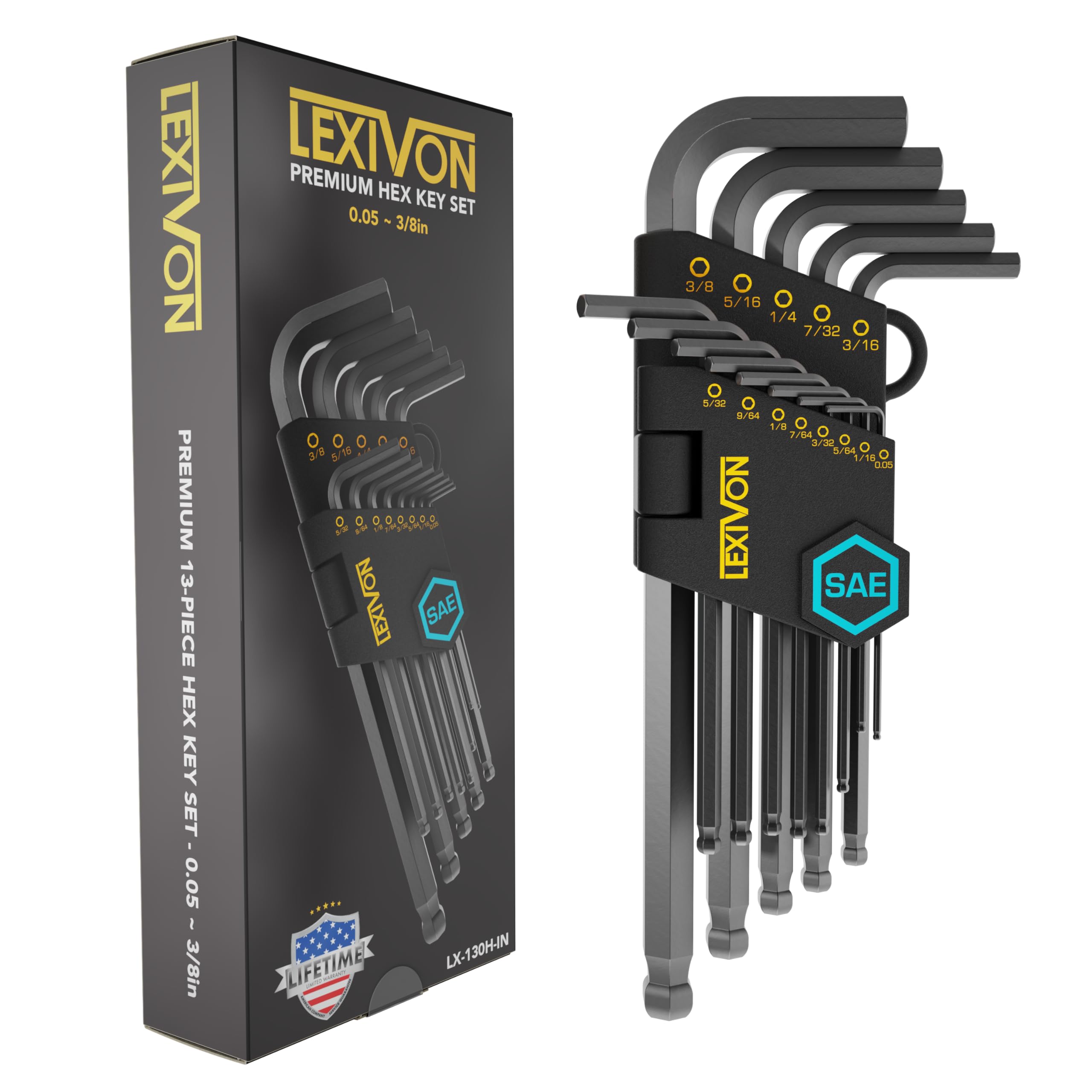 ウィツグ VALAN PRENMIUNM VP03DF4 Amazon.com: LEXIVON Allen Wrench Set, 13-Piece Premium SAE